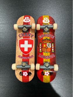 2x Tech Deck Expedition One Flags 96 MM Finger Board Skateboards (2006)