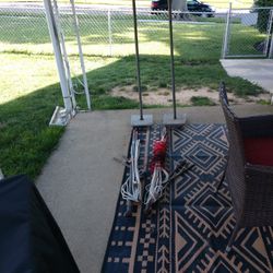 Portable Badminton Or Volleyball Net Game