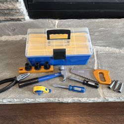 Kids Tool Set with Tool Box