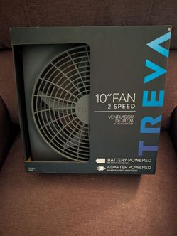 Treva 10 " Fan 2 Speed Ventilator
