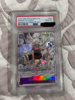 Psa 10 eb02 Luffy manga