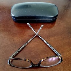 Woman's Coach Eyeglass Frames HC6065 5291 Dark Tortoise Military Sig C  w Hardshell  Case