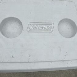 Coleman Cooler Hard Top Hold Two Cans 