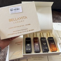 Bellavita Luxury Cologne Set