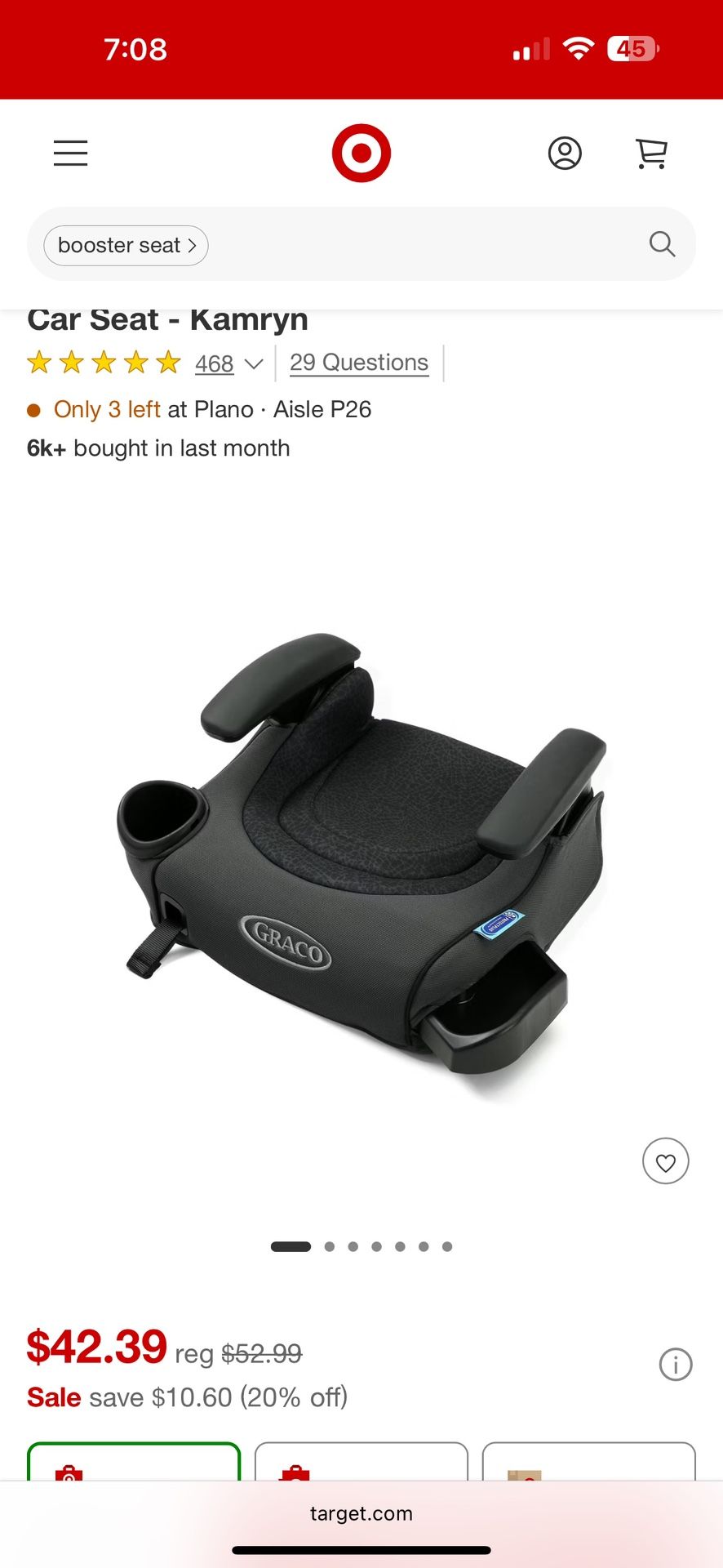 Grace Turbobooster Lx Booster Seat