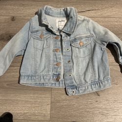 Old Navy denim jacket for a toddler size 18 to 24 months