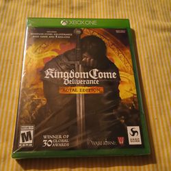 Kingdom Come deliverance Royal Edition XBOX ONE OOP XBOX ONE BRAND NEW 