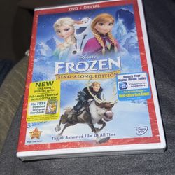 Frozen Sing Along Edition (DVD, 2013) 🔥 Brand New Factory Sealed  