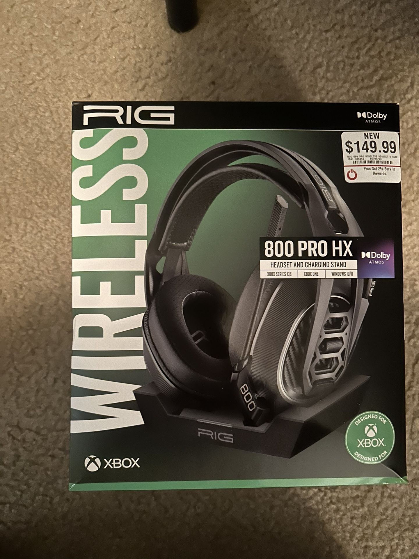 RIG 800 PRO HX Wireless Gaming Headset & Multi-Function Base Station