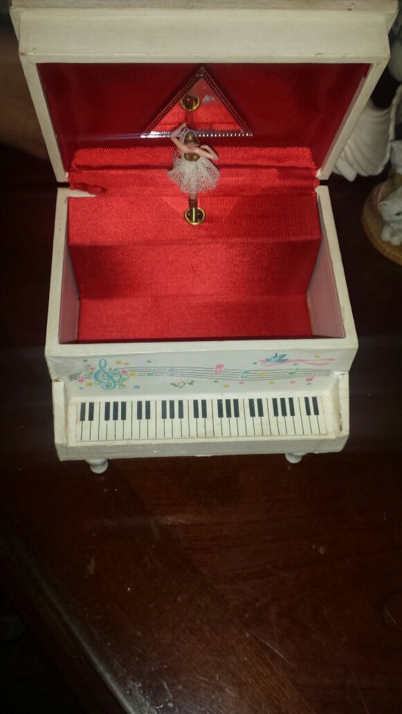 Antique piano music box