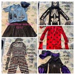 Kids Halloween Costumes $5 each