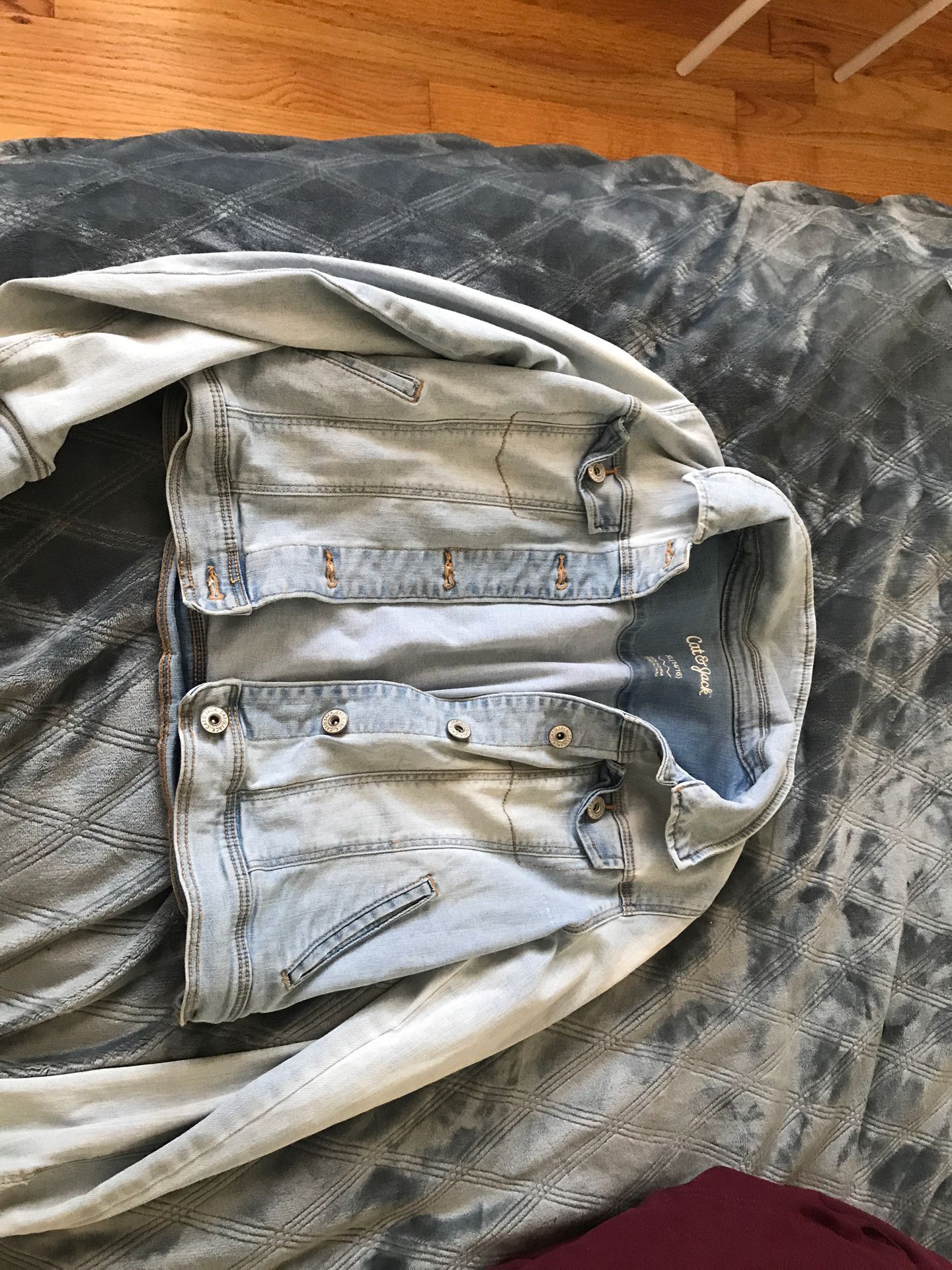 Cat & Jack girls jean jacket