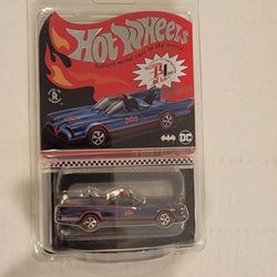 Hot Wheels RLC 2021 TV Series Batmobile - Spectraflame Blue (MINT)