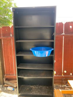 Metal shelf