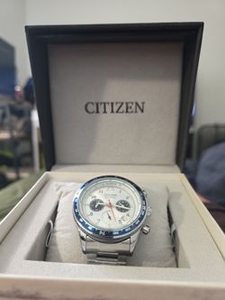 Citizen Men's Watch Eco-Drive Future Force Chrono White