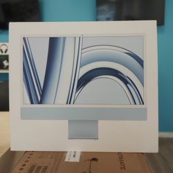 Apple iMac 24" All-in-One | M3 Chip (8-Core CPU | 8-Core GPU | 8GB RAM | 256GB SSD)- Buy in full or from $1 Today and the rest later 🤗