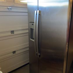 GE Side By Side Stainless Steel Refrigerator 