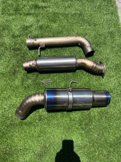 370z G37 Tomei TItanium Exhaust SIngle Exit Nissan Nismo Infiniti
