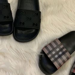 Little Kids Size 9c 10c 11c 13c 1y 2y 3y BURBERRY & Gucci SLIDES