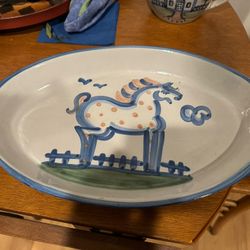 ma hadley Oval 14” platter dish