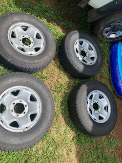 Tacoma Rims and  Tires 245/75R16