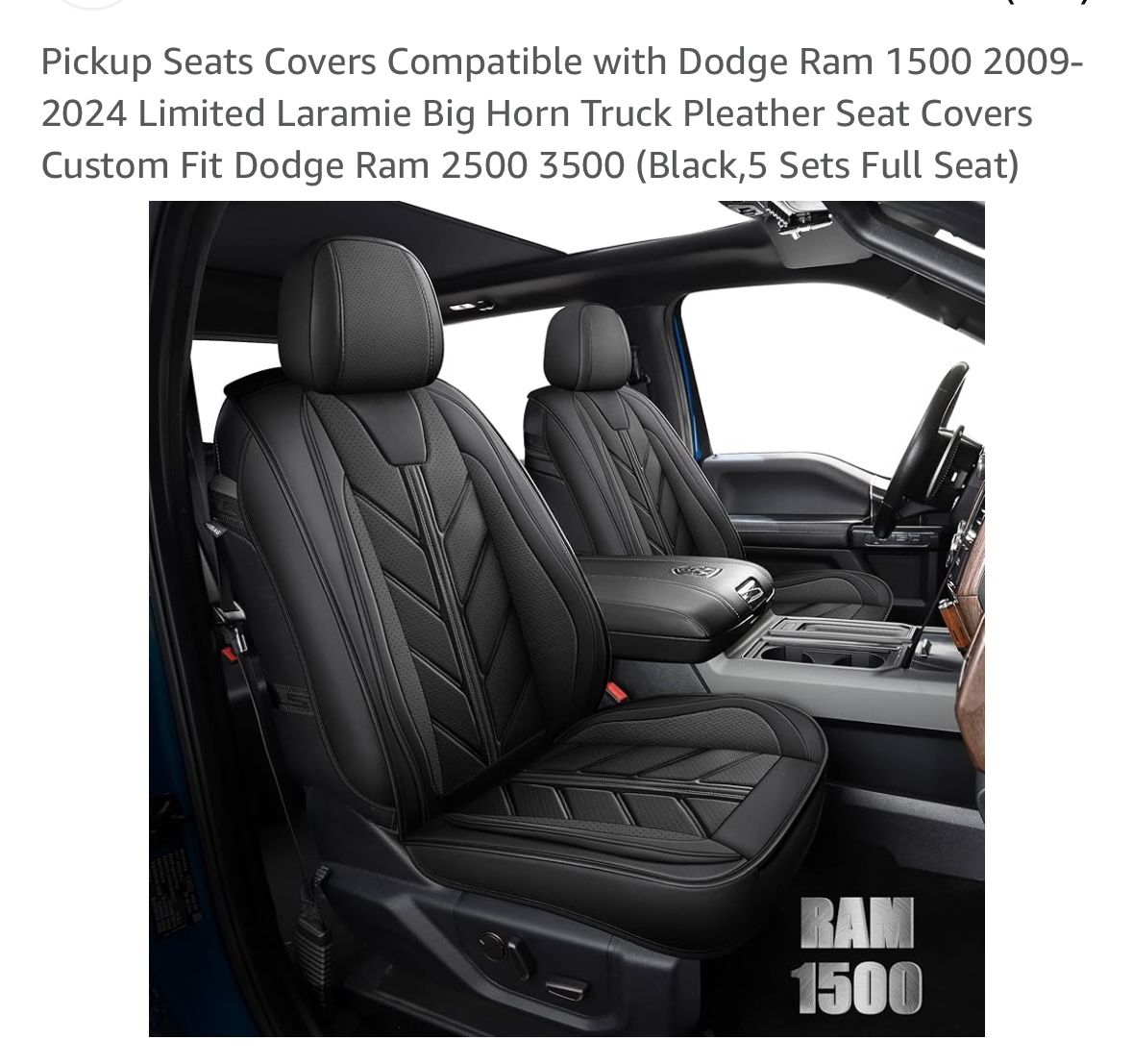 Dodge Ram Seat Covers