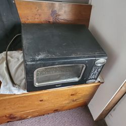 Large Older Sharp Carousel Microwave 