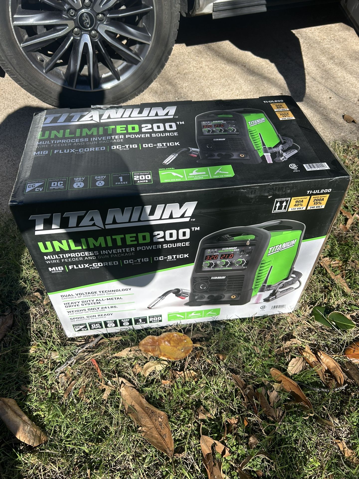 Titanium Unlimited 200 Brand New