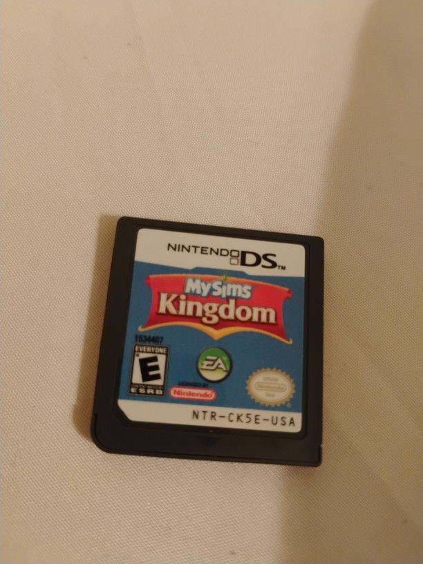 Nintendo DS My Sims Kingdom Game Only
