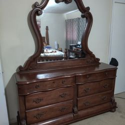 Wood Dresser 