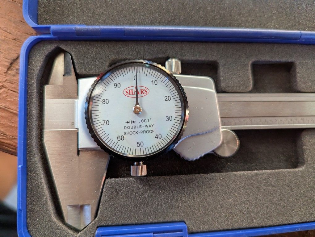 Shars Calipers With Case 