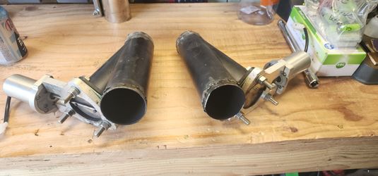 68 Dodge charger exhaust cutouts