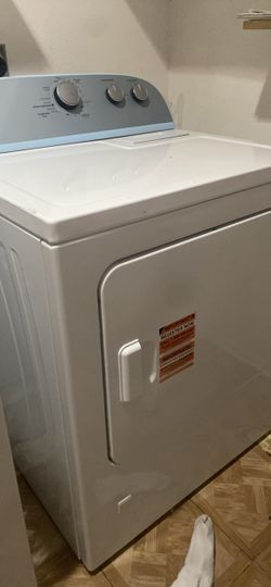 Gas dryer works great i m moving.   Wirpool