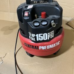Central Pneumatic 6 Gallon 1.5 HP 150 psi Air Compressor