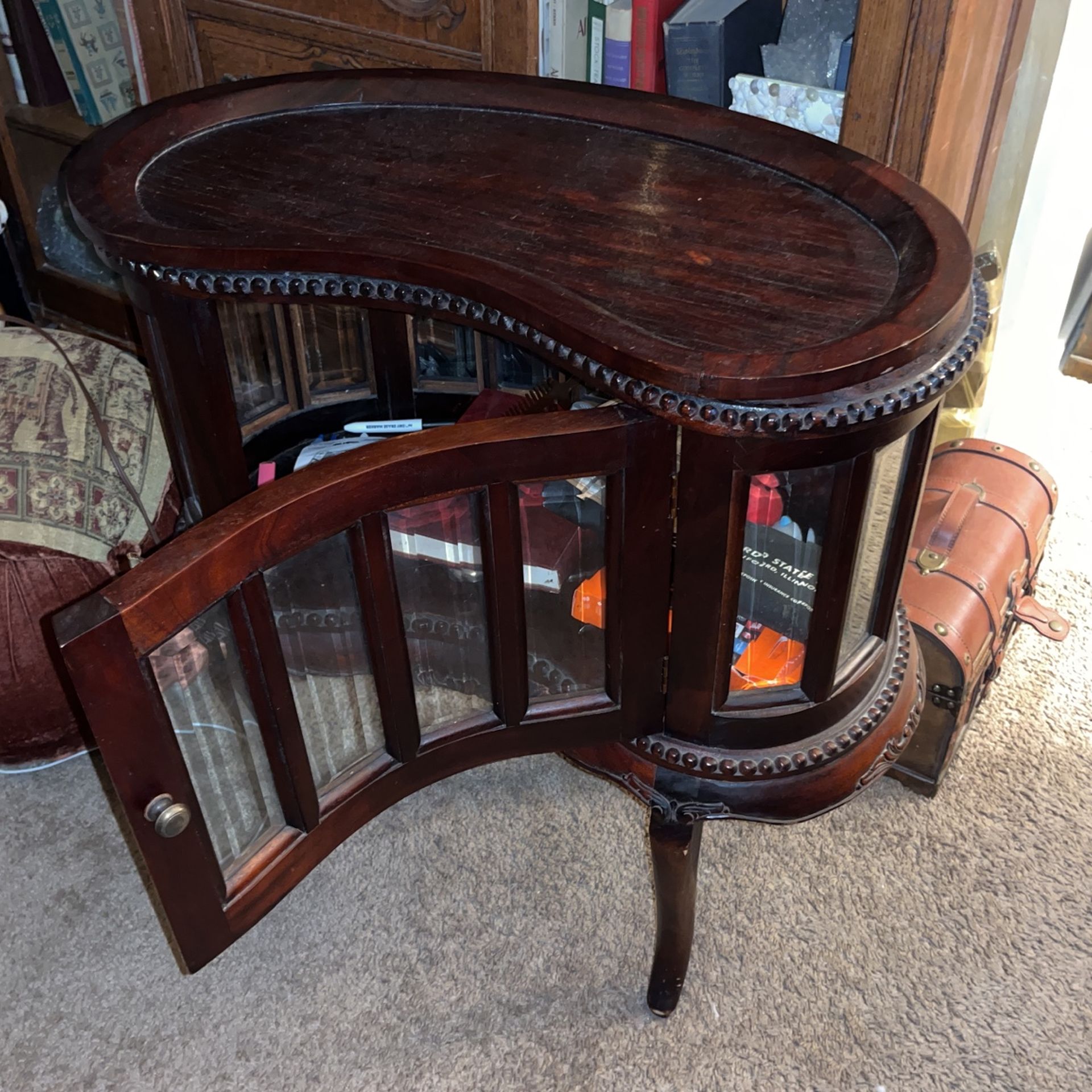 Accent chest - Chocolate Server Beveled