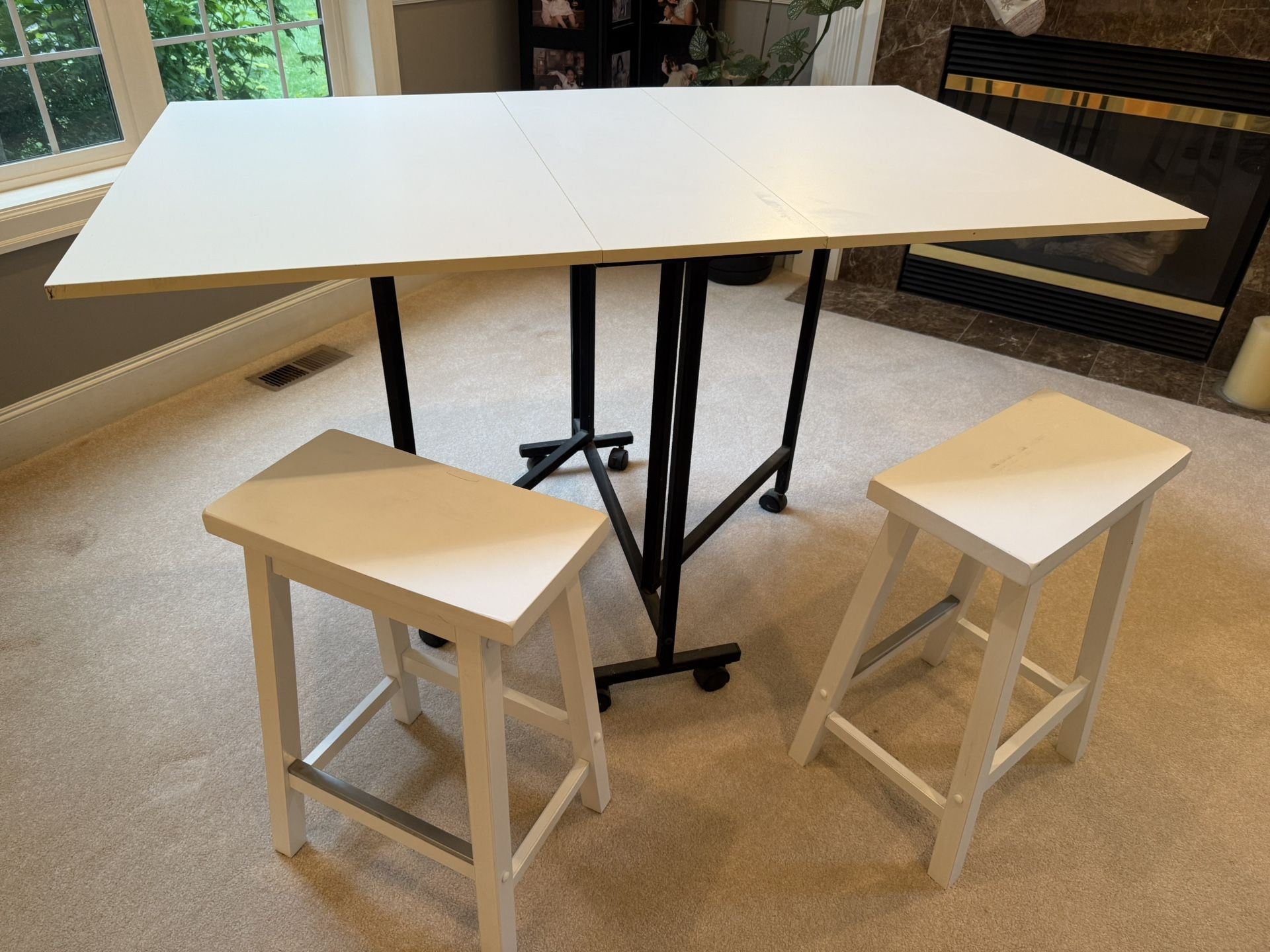 Craft/Sewing Table Set
