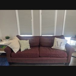 Red Good Condition Couch