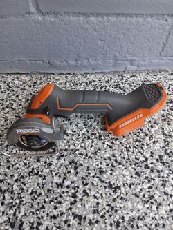 Cut off saw Ridgid 18v tool only