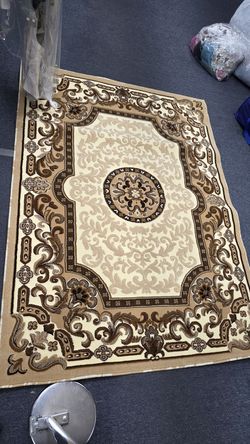 ​Traditional Persian Style Area Rug - Kingdom by Persian Weavers (Ivory/Brown)