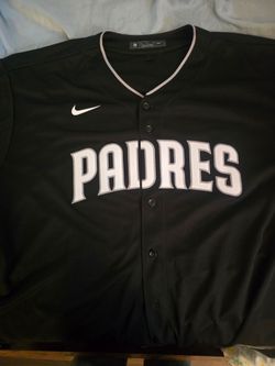 Padres nike black jersey