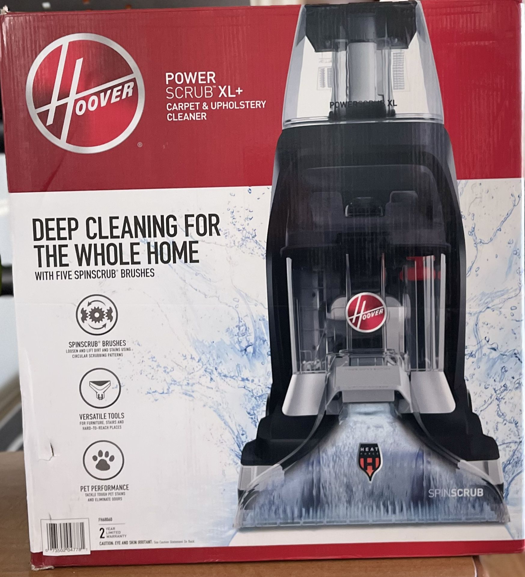 Hoover PowerScrub XL+ Carpet Washer (FH68060)