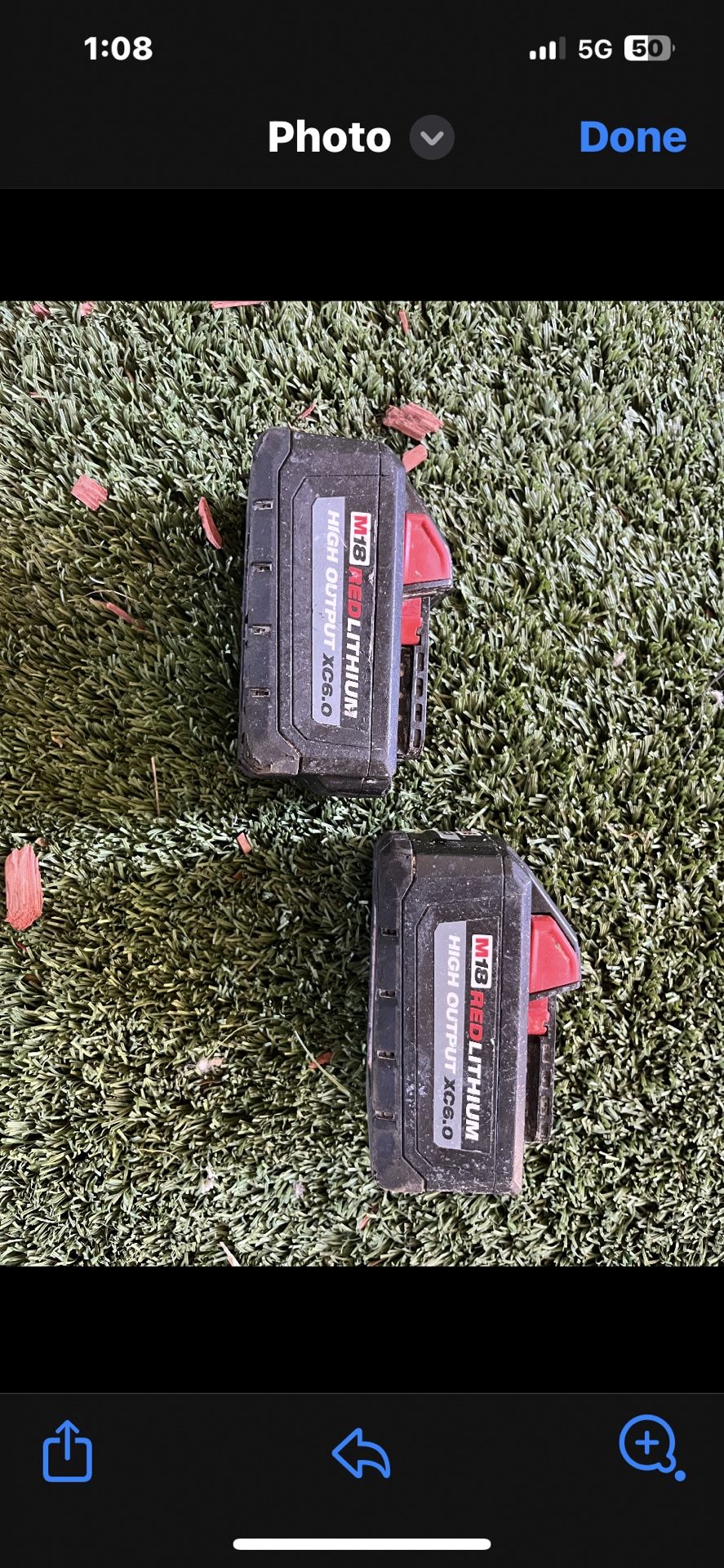 Milwaukee 6Ah Batteries