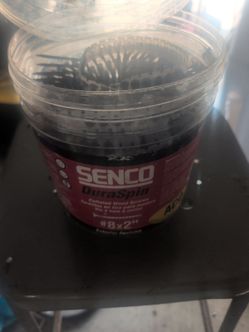 🔩 Senco DuraSpin #8 x 2" Collated Exterior Deck Screws – Bucket of ~1000! 🔩