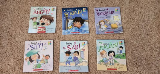 Scholastic everyday feelings children's book set