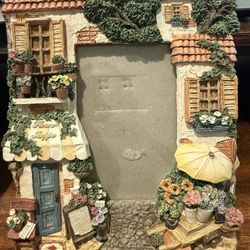 Tuscan Italian Village Decorative Picture Frame – 3D Resin