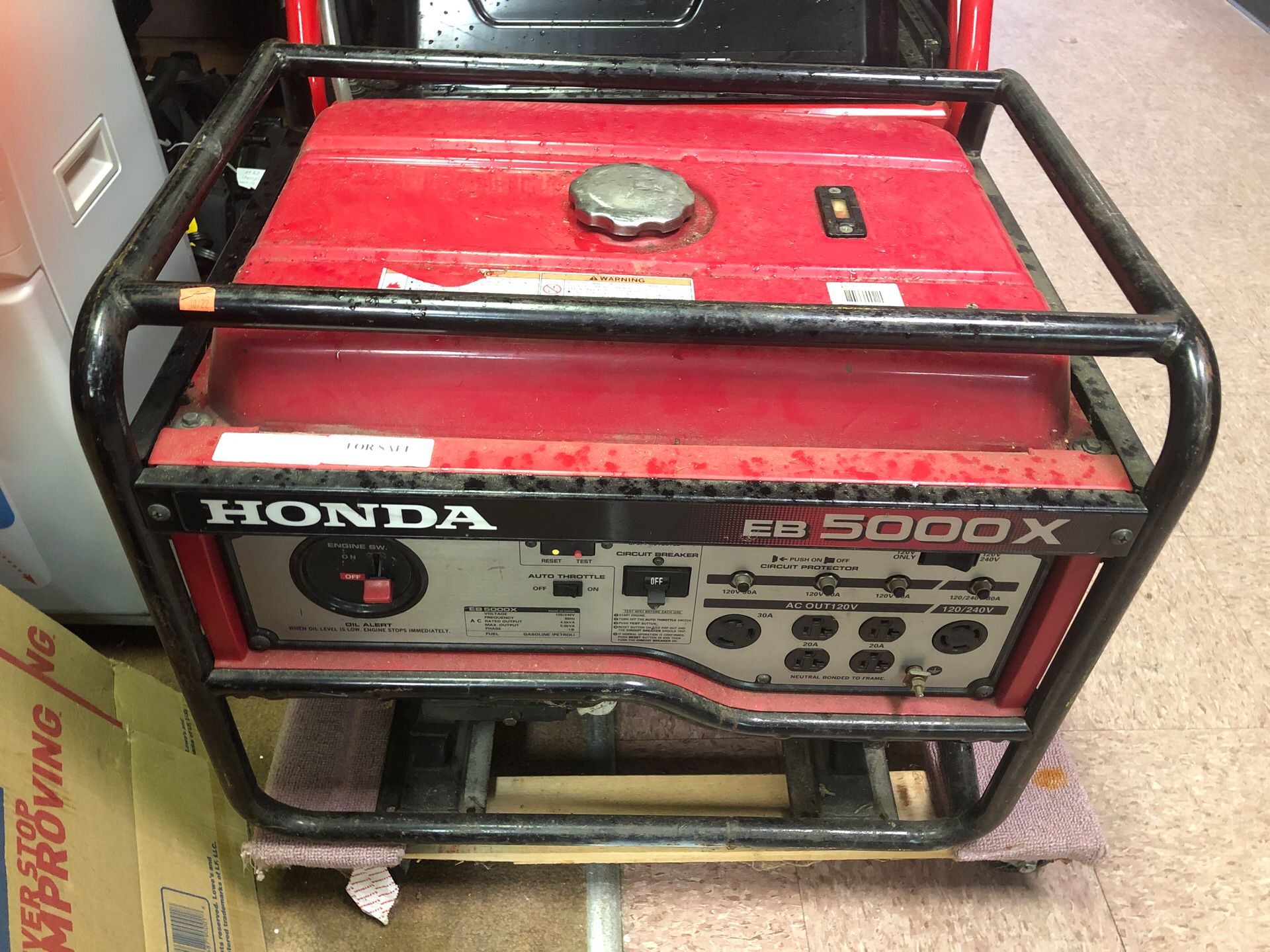Honda generator 5000 Watt EB5000X