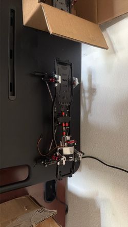 RC Rock Crawler Chassis – Aluminum Rails, Oil-Filled Shocks, Driveline & Servo (No Body/Electronics)”