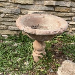 Stone garden decor 