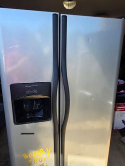 Free Frigidaire Side-by-Side Refrigerator with Ice and Water Dispenser