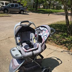 Floral Carseat Travel System